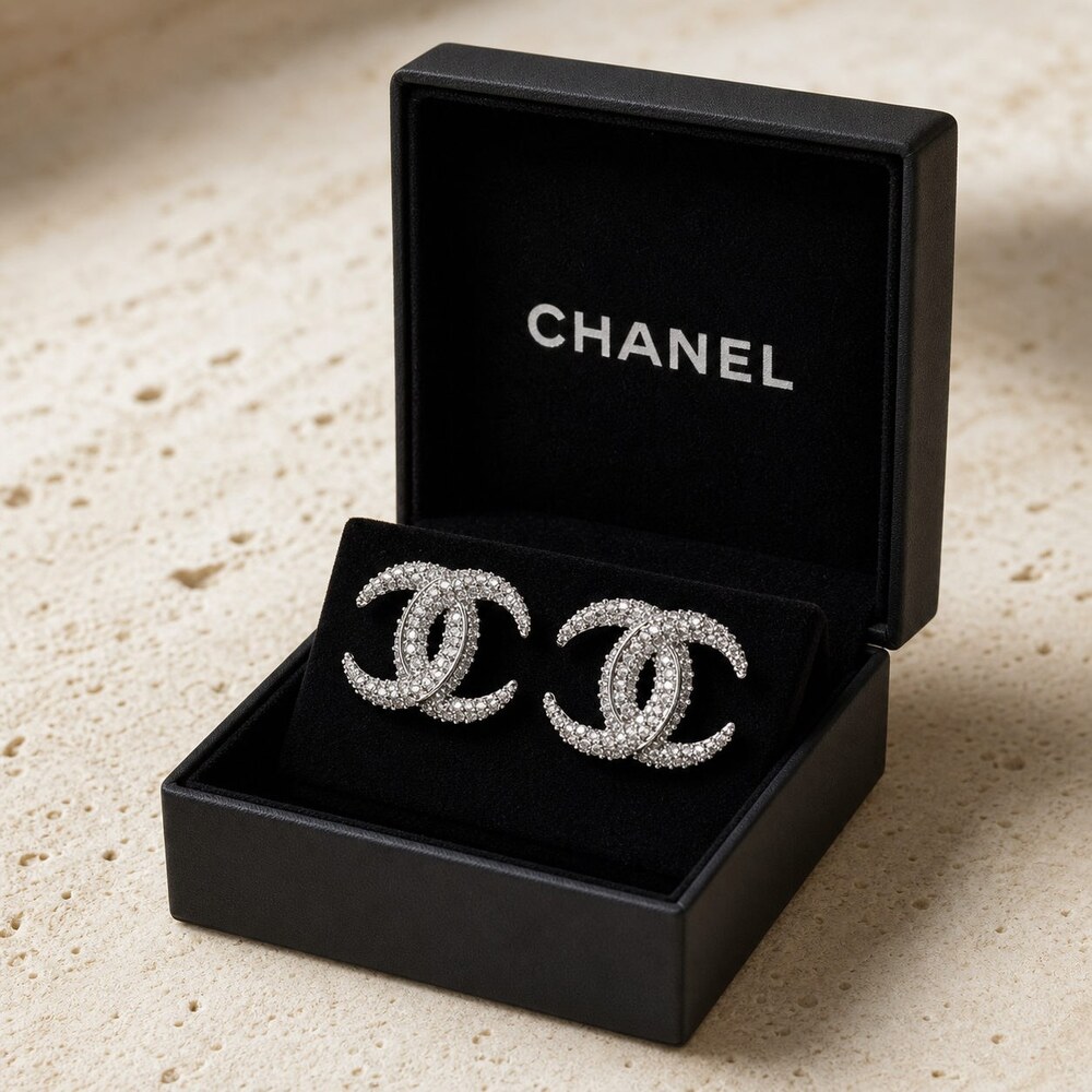 CHANEL Classic Parisian Earrings Style 35 | New with Box - Picture 2 of 9